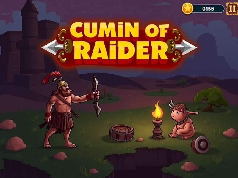 Cumin Raider Game Screenshot